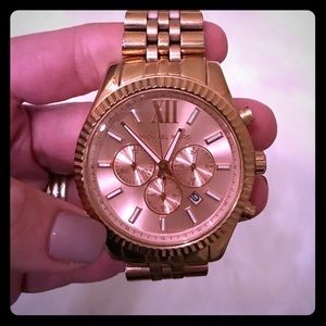 Michael Kors Rose Gold Lexington #MK8319 watch